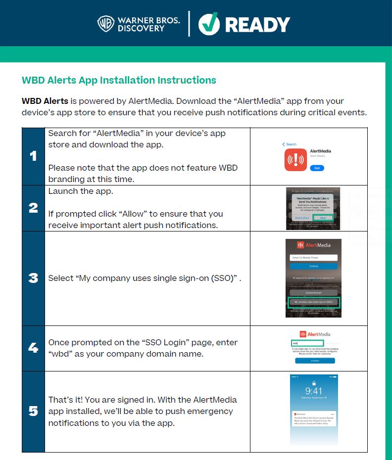 AlertMedia Instructions